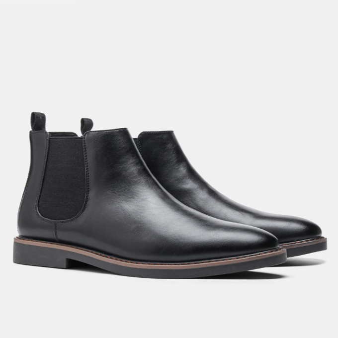 Ravelle Leather Chelsea Boots