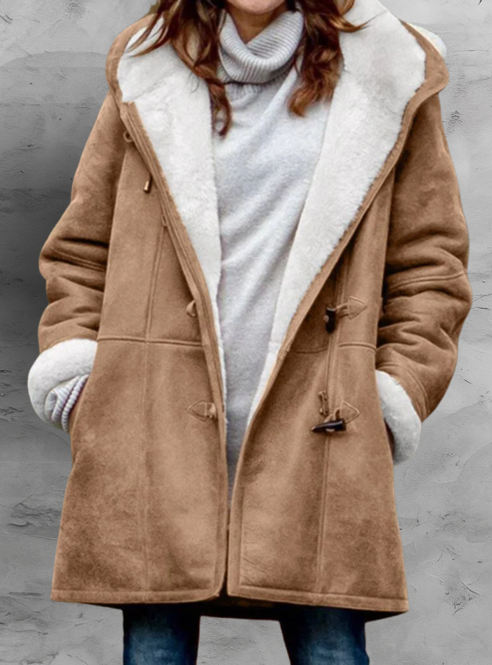 Mirella Hooded Toggle Winter Coat