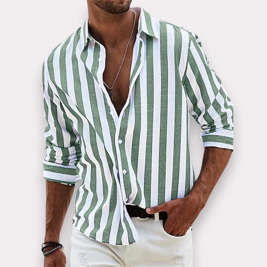 Portofino Breezy Summer Button-Up