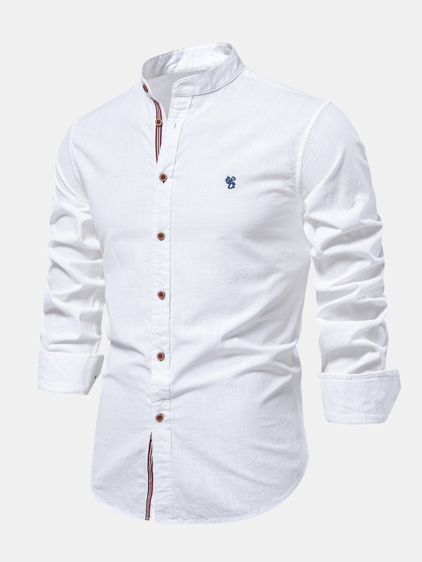 Atlas Stand Collar Shirt