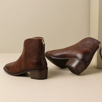 Rossella Elegant Leather Boots