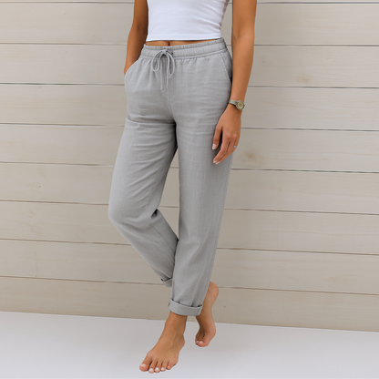 Maylora Premium Linen Stretch Pants