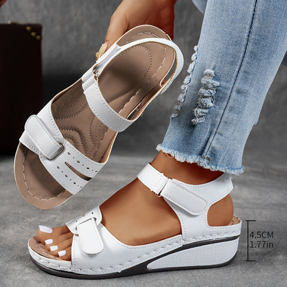 Cross-Strap Comfort Sandals
