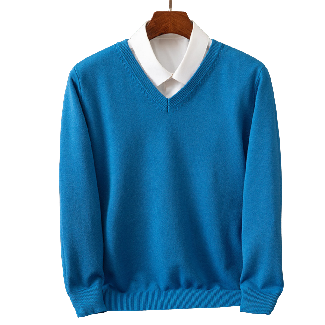 Montaro Cashmere V-Neck Pullover
