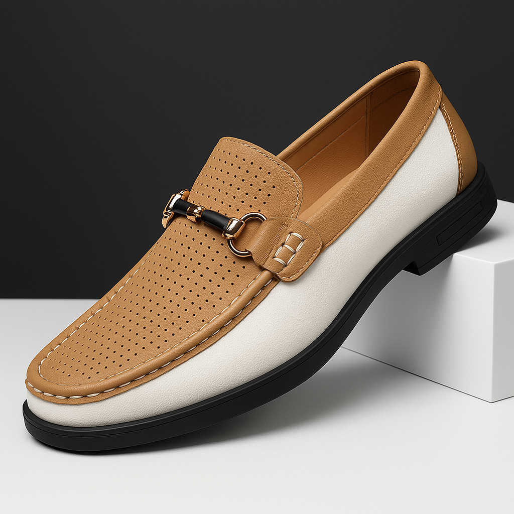 ORFEO LEATHER LOAFERS