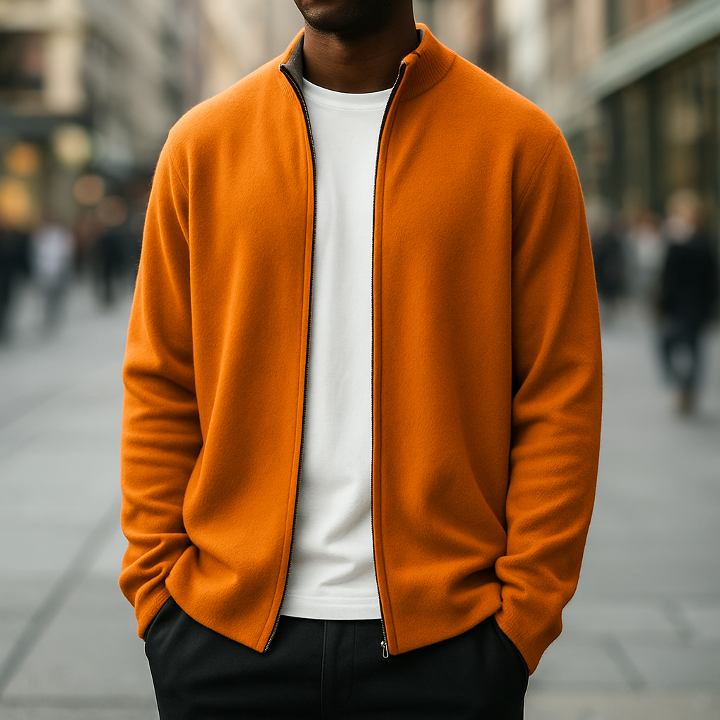 Aurelio Zip Cashmere