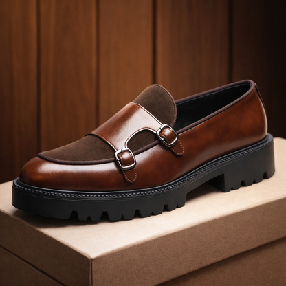 Apex Leather Lug Shoes – Bold Classic Derby Style