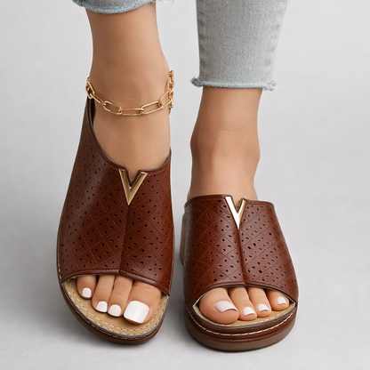 Aria Summer Leather Sandals
