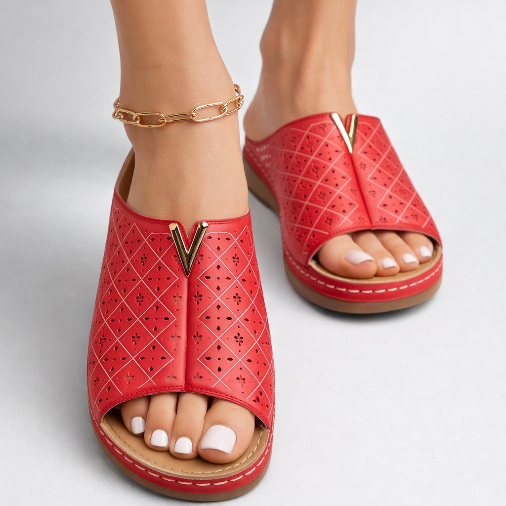 Aria Summer Leather Sandals