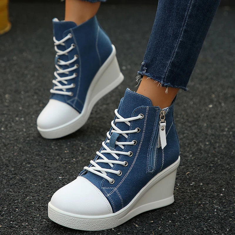 Eclipse Wedge Sneaker