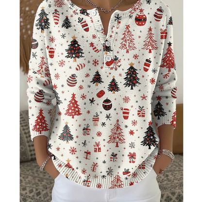 Holly Christmas Sweater