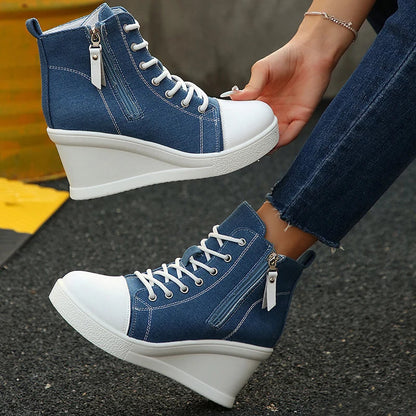 Eclipse Wedge Sneaker