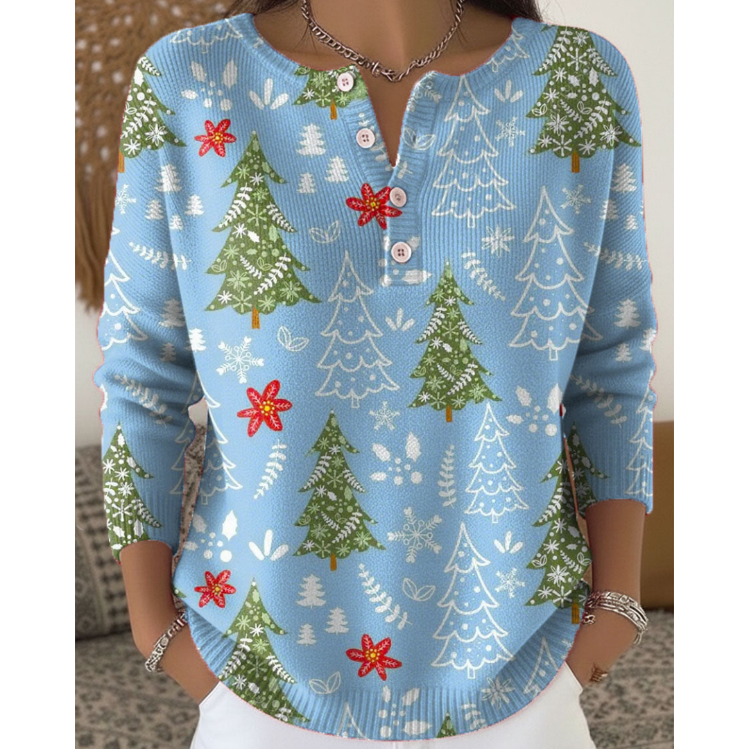 Holly Christmas Sweater