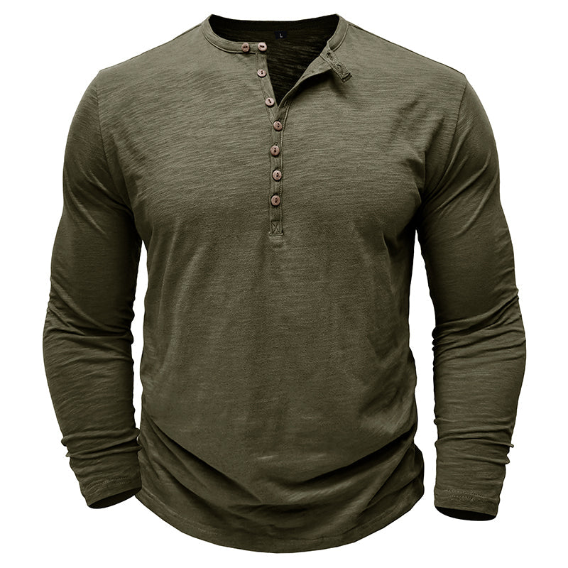 Falcon Long-Sleeve Henley