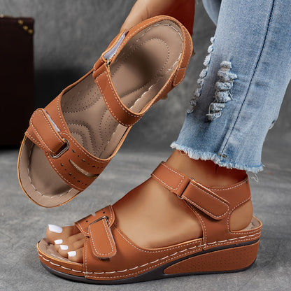 Cross-Strap Comfort Sandals