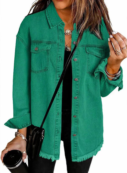 Velora Tailored Denim Jacket