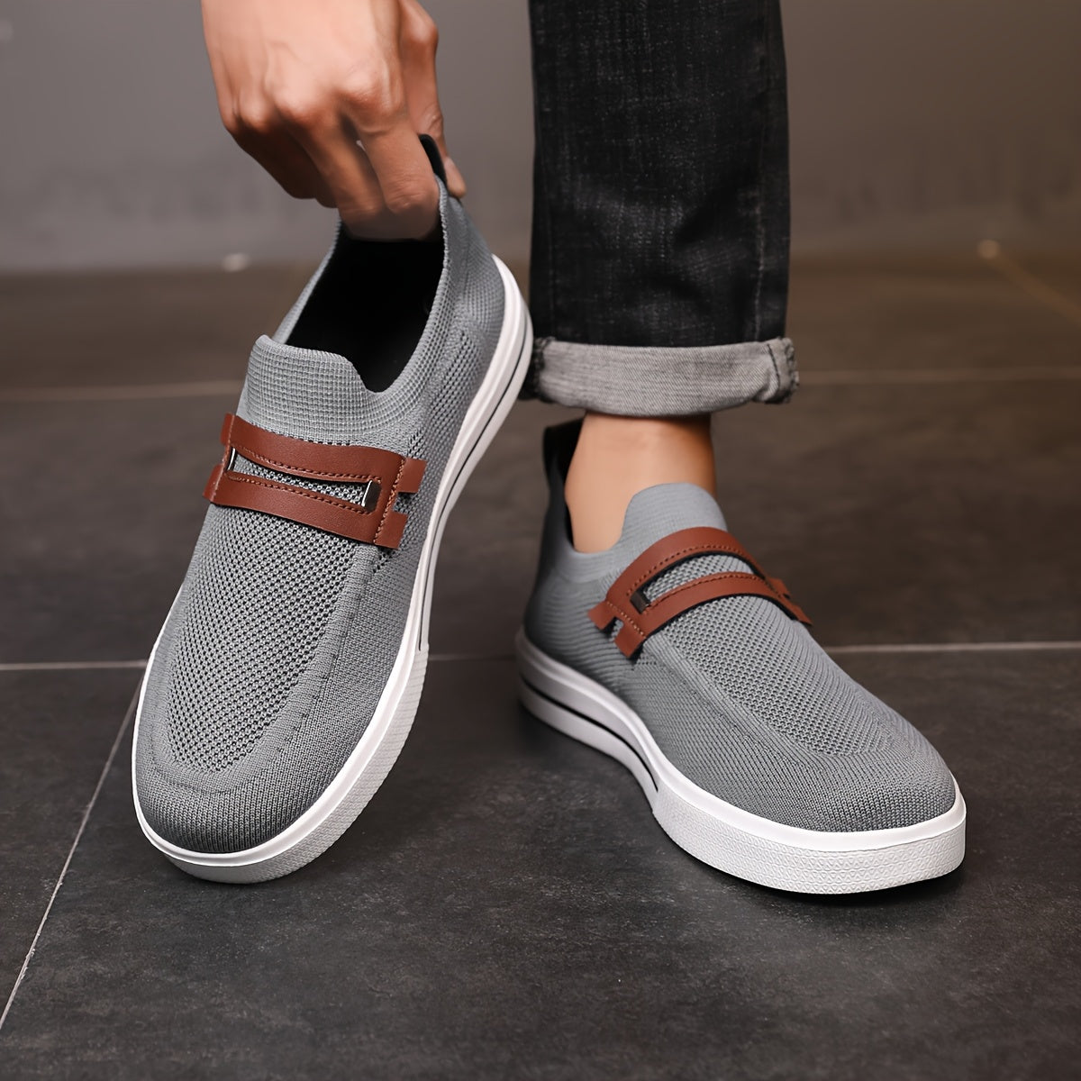 Sandro Lightweight Slip-On Sneakers