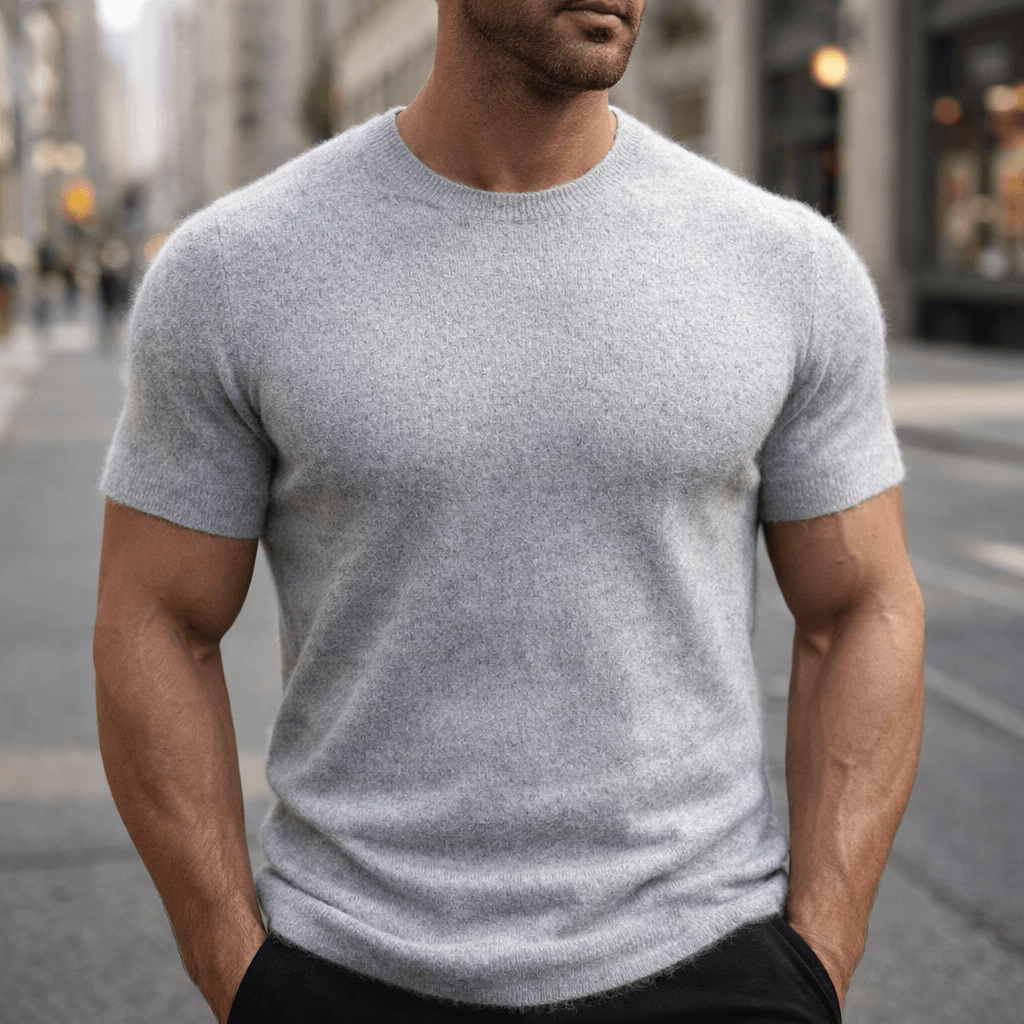 The Sterling Cashmere Tee - Modern Fit