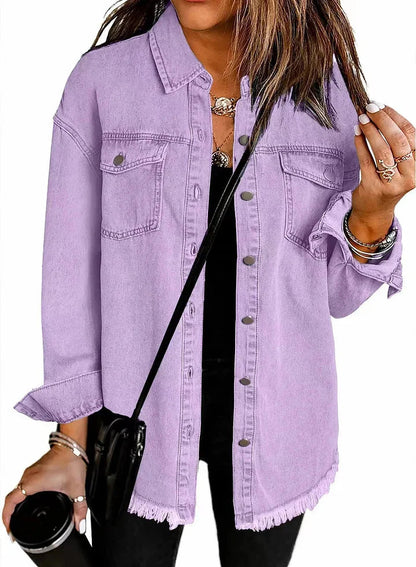 Velora Tailored Denim Jacket
