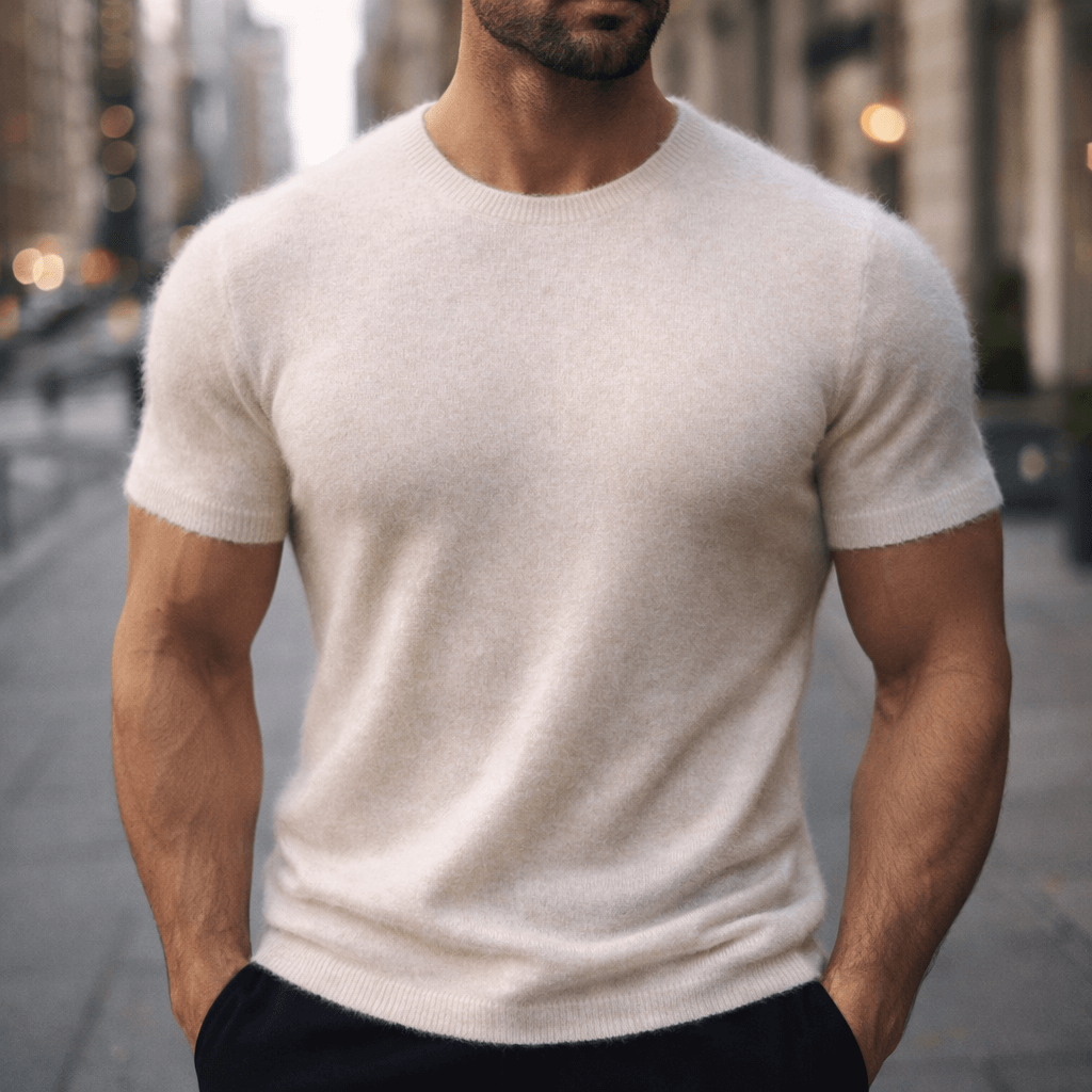 The Sterling Cashmere Tee - Modern Fit