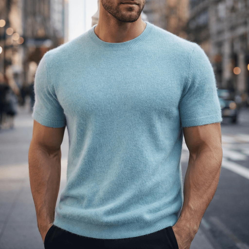 The Sterling Cashmere Tee - Modern Fit