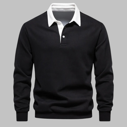 Andy Collins Polo Collar Sweater