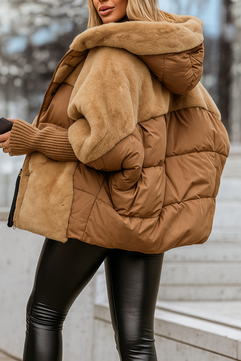 Francesca Hooded Coat