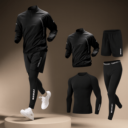 The Atlas Activewear Set – 4-Piece Performance Collection