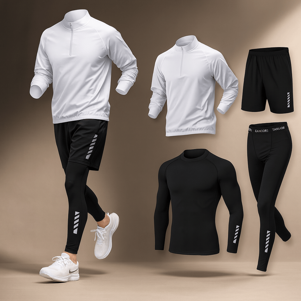 The Atlas Activewear Set – 4-Piece Performance Collection