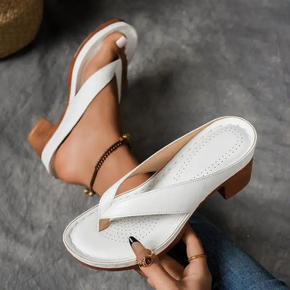 SOLENNE SOFT-CUSHION SANDALS