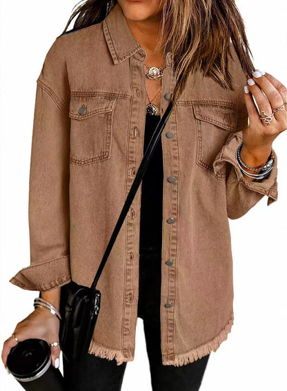 Velora Tailored Denim Jacket