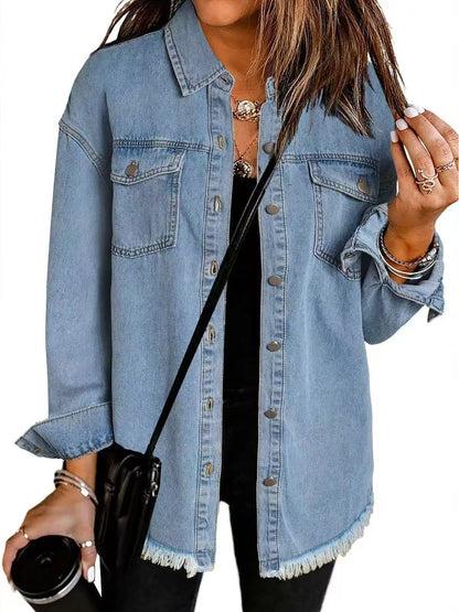 Velora Tailored Denim Jacket