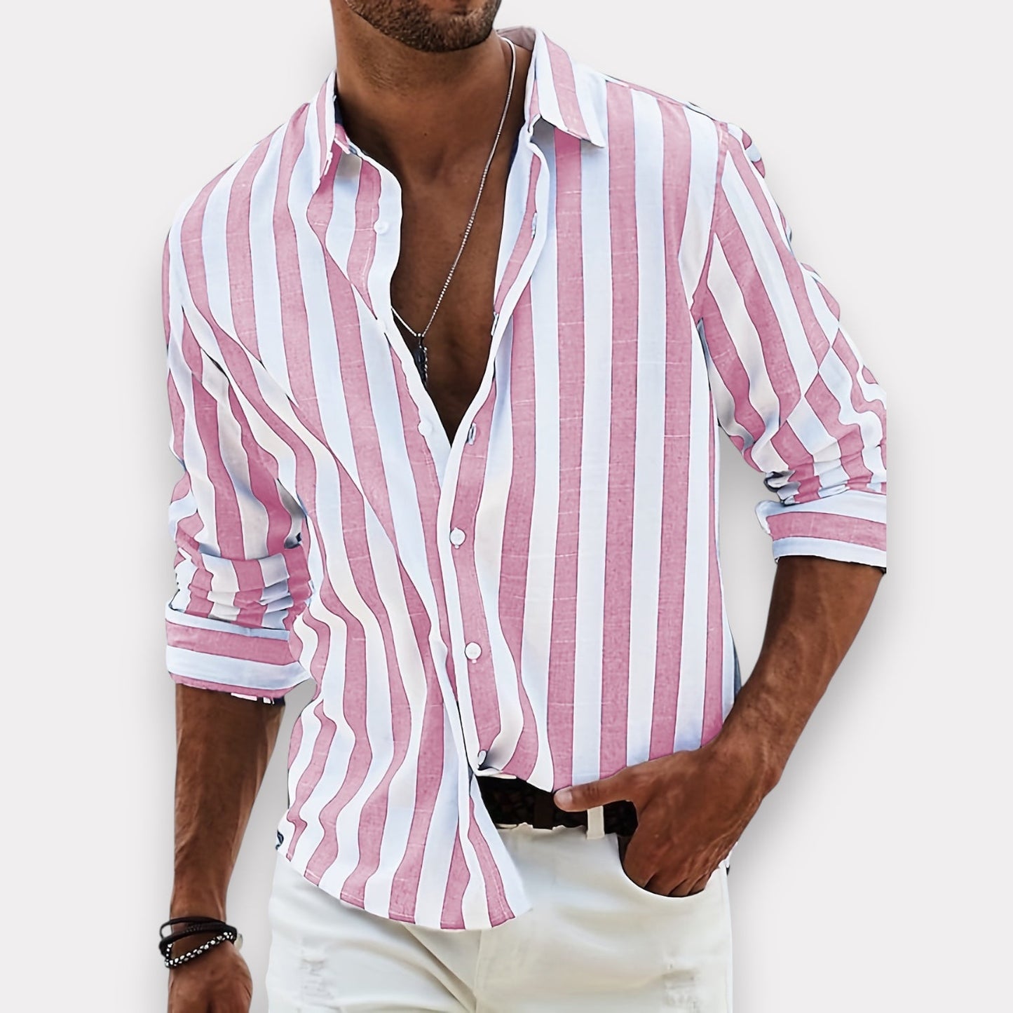 Portofino Breezy Summer Button-Up