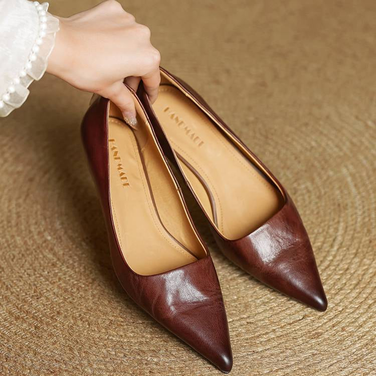 Kona Genuine Leather Heels