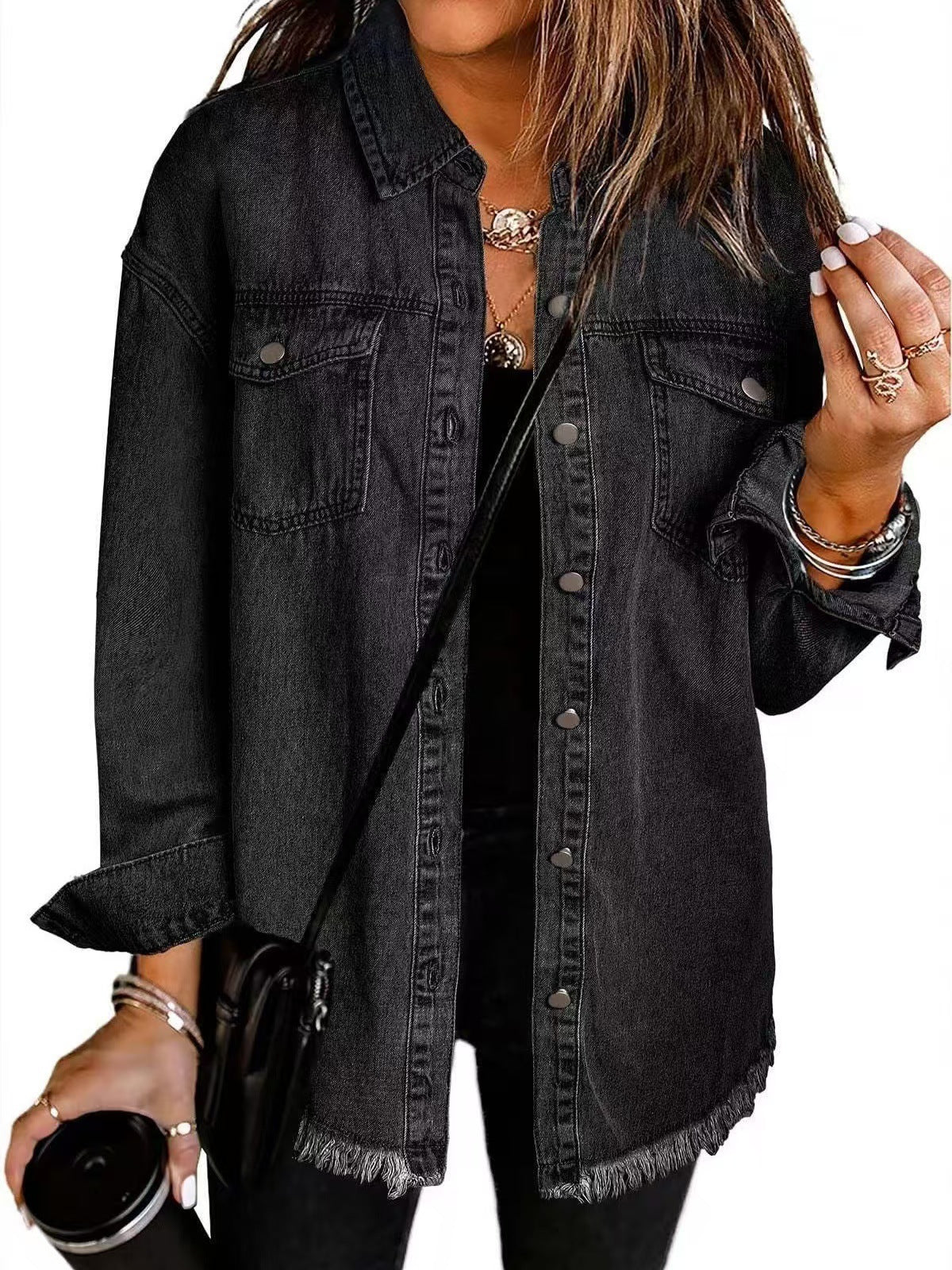 Velora Tailored Denim Jacket