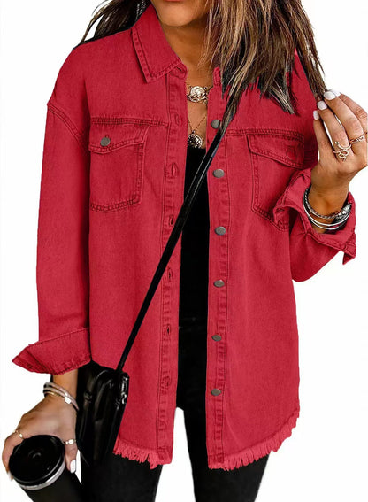 Velora Tailored Denim Jacket