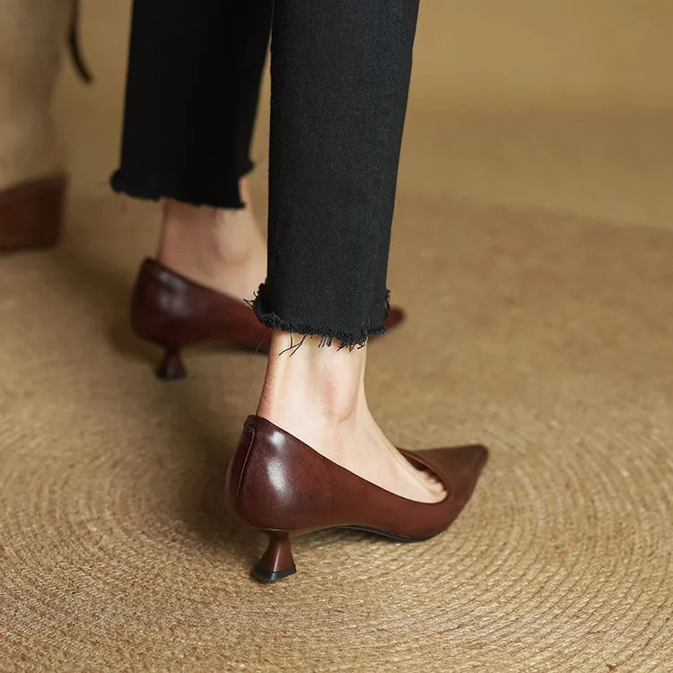 Kona Genuine Leather Heels