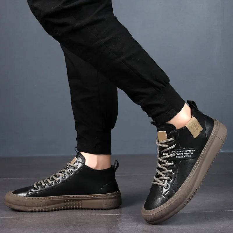 Kael Prime Leather Sneakers