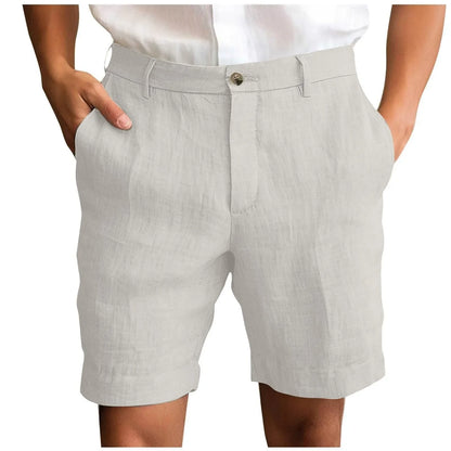 Men's Summer Elegant Linen Shorts