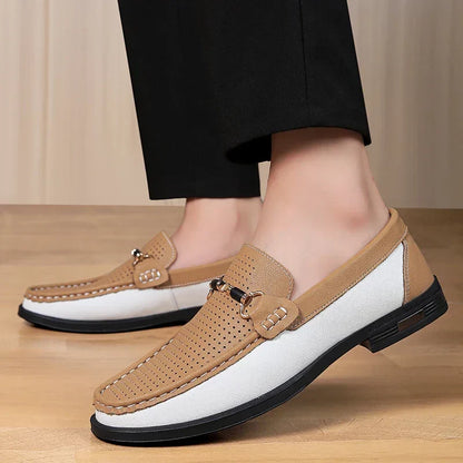 ORFEO LEATHER LOAFERS