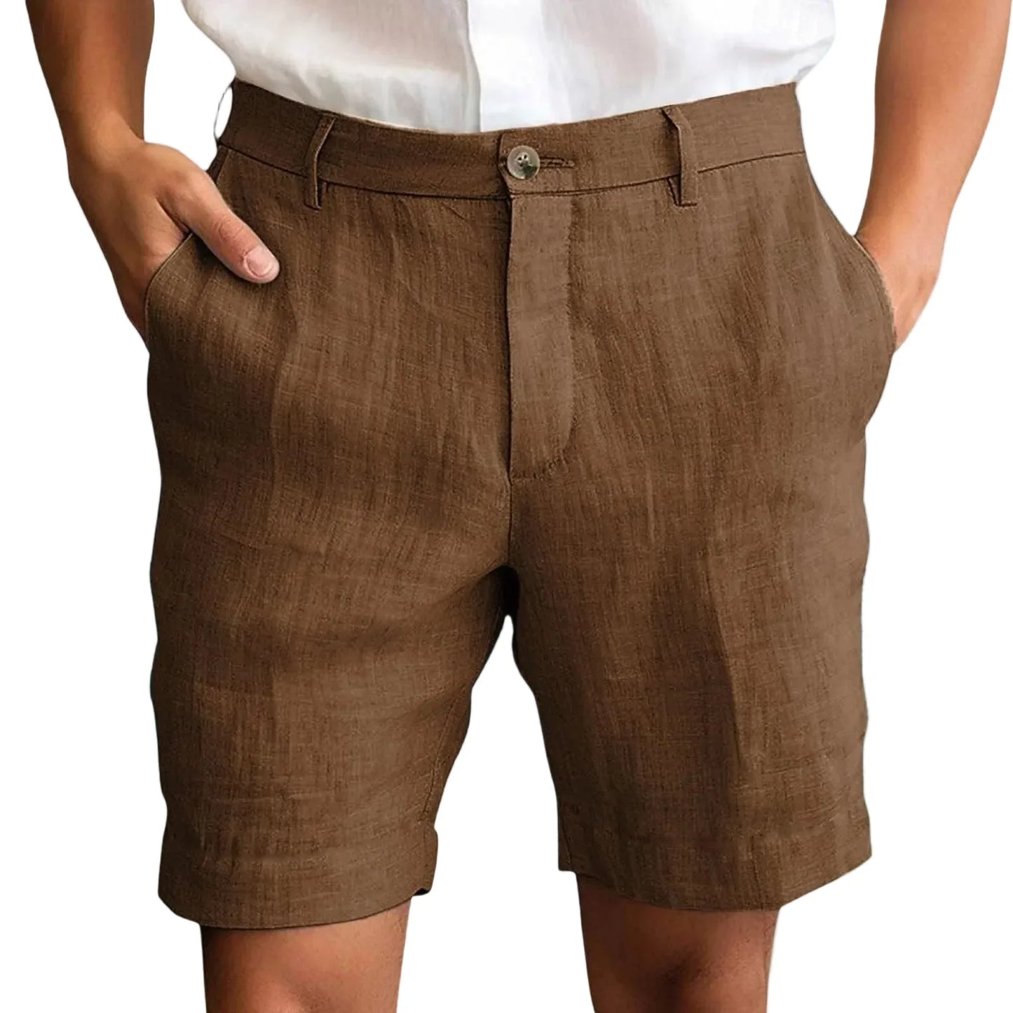 Men's Summer Elegant Linen Shorts