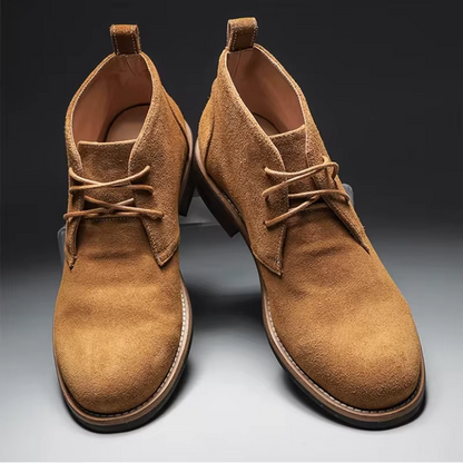 Alessio Suede Leather Boots