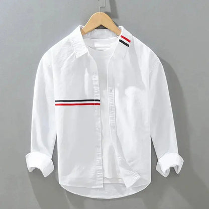Cambridge Striped Button-Up