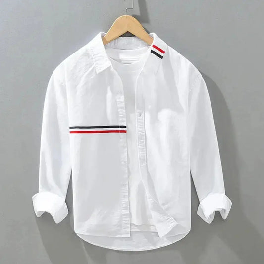 Cambridge Striped Button-Up