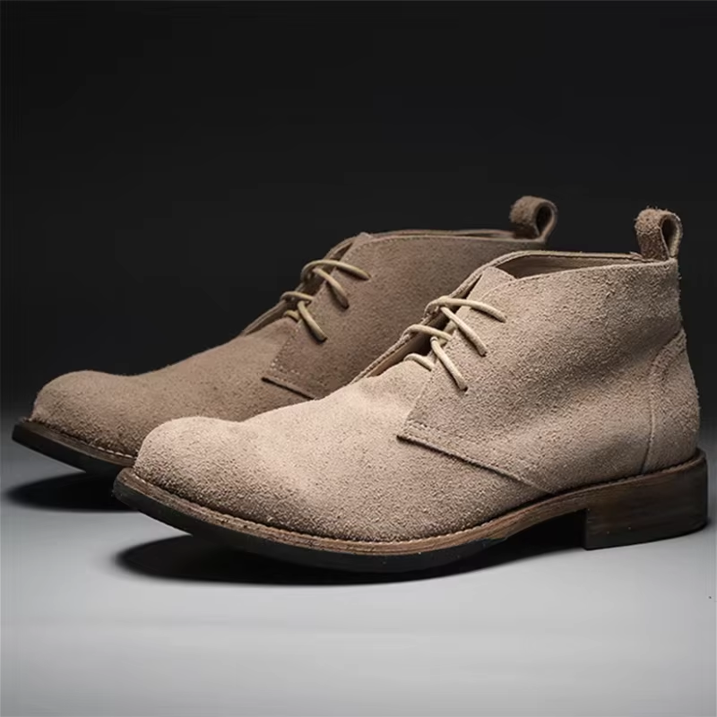 Alessio Suede Leather Boots