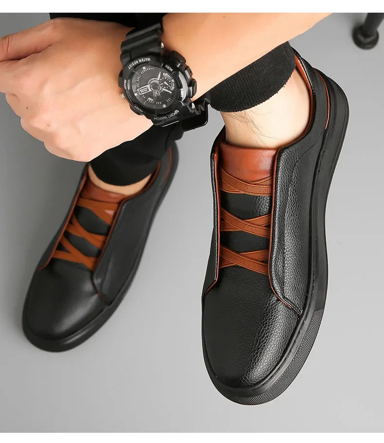 Belmont Leather Sneakers