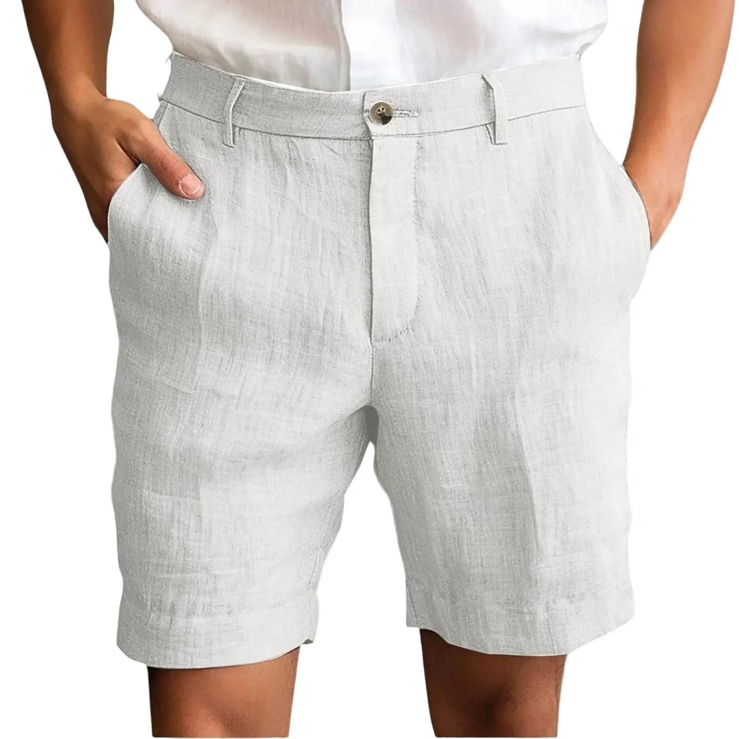 Men's Summer Elegant Linen Shorts