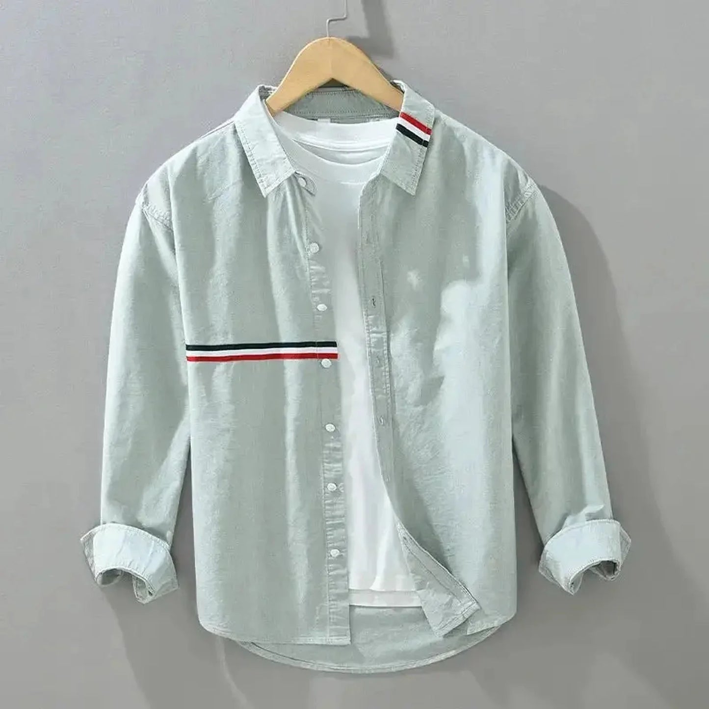 Cambridge Striped Button-Up