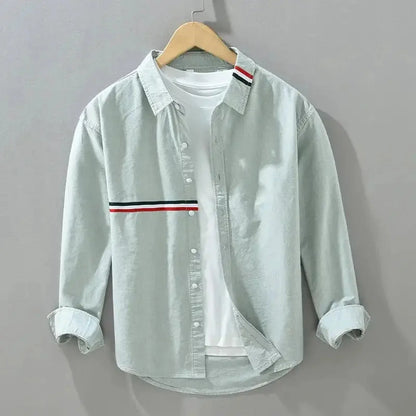 Cambridge Striped Button-Up