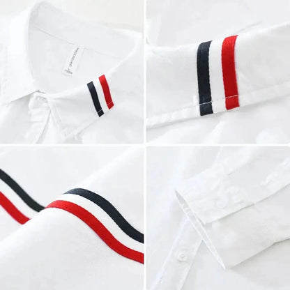 Cambridge Striped Button-Up